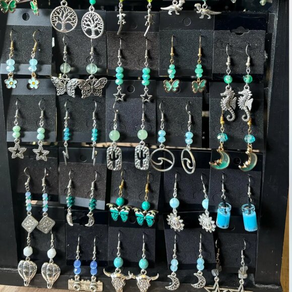 Handmade Charm Earrings - Picture 4 of 11